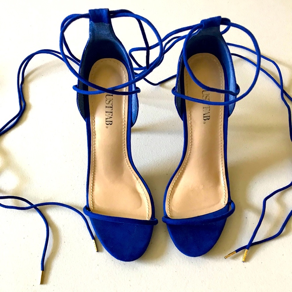 Women’s 4” heels Royal blue
